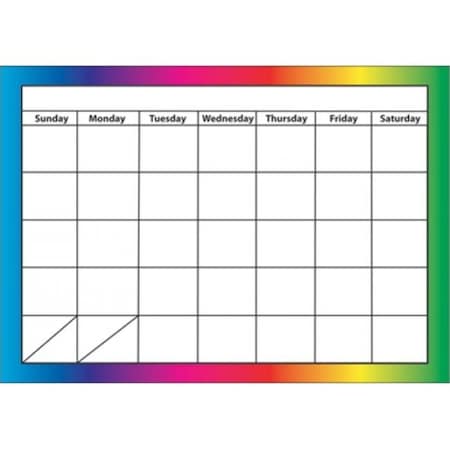 Ashley Productions Ashley Productions ASH10096 Die Cut Magnets Monthly Calendar ASH10096